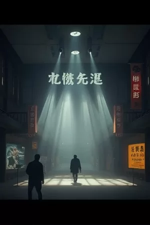 竖版主推海报：夜色中的城市天际线与一扇亮着暖光的窗