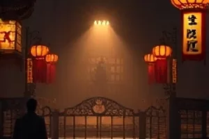 《雨天不打烊》剧照：雨夜街角亮着灯的小店