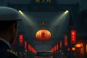 《回声房间》剧照：空房间里的旧沙发与回声音效设备